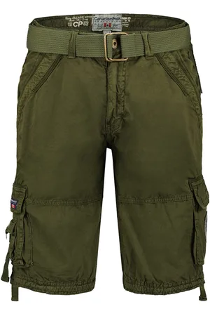 Canadian Peak Heren Korte Broek Zakken Kaki Pantheoneak - L