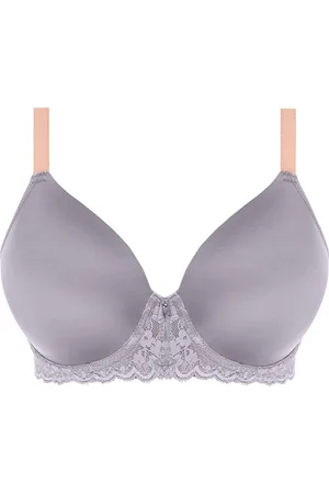 Freya Maat 70D - OFFBEAT UW Moulded Demi T-shirt Bra - MINERAL GREY - Vrouwen