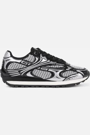 Bronx Tronic - Vrouw - Sneakers - Zwart/Zilver - maat 41