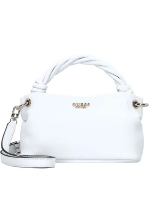 Guess Handtas Avondtas Sansa Top Handle Crossbody Bag Wit