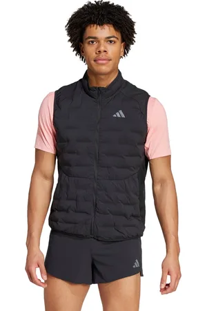 adidas Performance Adizero Running Gevoerde Bodywarmer - Heren - - S