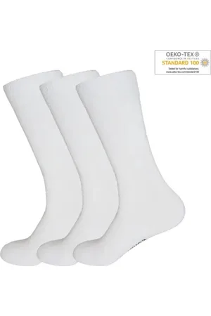 Gianvaglia ® herensokken met blokstrepen - 3-pack - 43-46