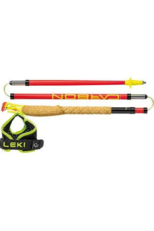 Leki Ultratrail FX.One - Bright red-black-neonyellow - Maat Unisex_105CM