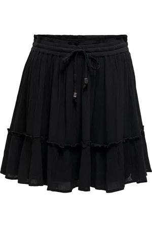 ONLY ONLIBIZA LIFE SHORT SKIRT WVN NOOS Dames Rok - Maat S