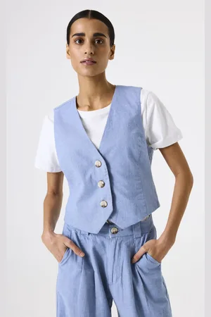 Garcia Dames Jack Blauw Sleeveless