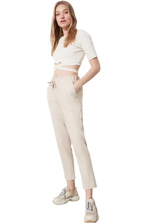 Trendyol Joggingbroek Met Geweven Strikband Twoss19St0212