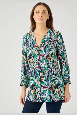Damart Tuniek crêpe vezels pure viscose - Dames - - 46