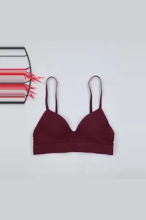 Trendyol Grijze Naadloze Strapless Niet-Gevoerde Niet-Uniforme Cupped Bralette Gebreide Bh Thmaw22Su0043