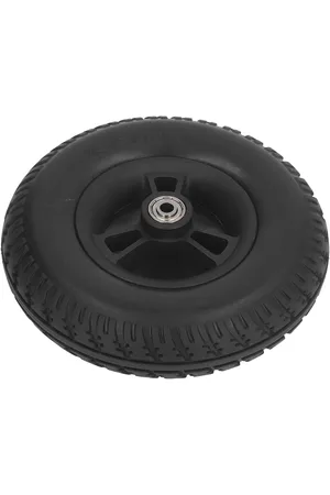 Merkloos 8 Inch Rolstoelvervangingswiel PU Antislip Explosiebestendig voor Elektrische Rolstoelen en Trolleys
