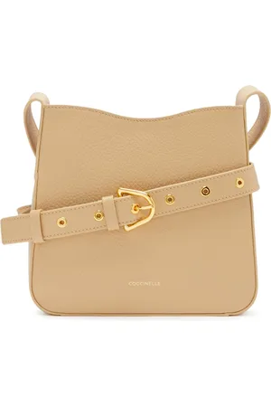 Coccinelle Leren Schoudertas Dazz Mini Bag Grained Leather