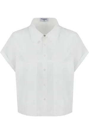 Fluresk Blouse Yvette Blouse 25zfqf08 011 Offwhite Dames Maat - W40