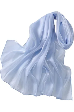 Merkloos Dames sjaal - Dames sjaal - 200*70 cm - Zacht en huidvriendelijk - Glanzende zijden sjaal - - Sjaalsjaal lang satijn - Neksjaal - Modieuze sjaal - Geschikt als cadeau