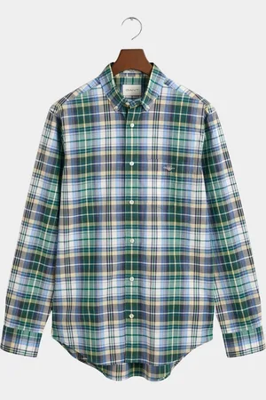 GANT Casual hemd lange mouw Poplin Tartan Check Shirt 3240165/373