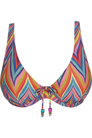 PrimaDonna Kea Bikini Top Halve Mousse Cup 4010819 Rainbow Paradise - maat EU 70E / FR 85E