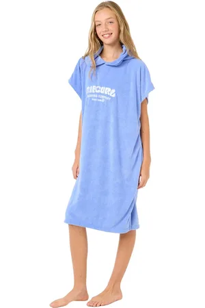 Rip Curl 2025 Junior Klassieke Surfhanddoek Met Capuchon - Blue