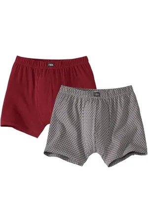 Atlas For Men Set van 2 stretch boxershorts - Heren - Verkrijgbaar in grote maten - XL