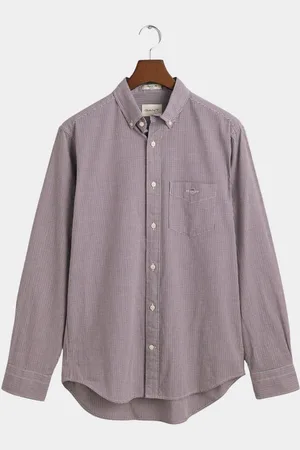 GANT Casual hemd lange mouw Poplin Micro Gingham Shirt 3240163/604
