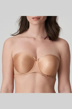PrimaDonna PrimaDonna Satin Strapless Bh 0161331 Cognac - maat EU 80D / FR 95D