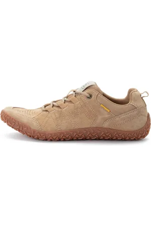 Camel Active Sneakers van nubuckleer en textiel - Maat menswear-46
