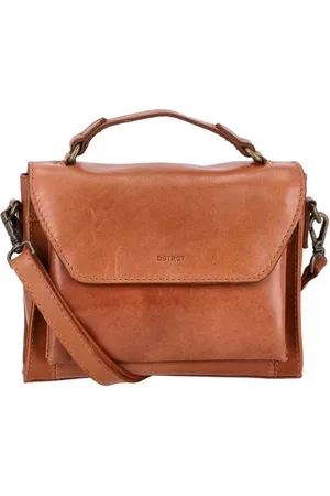 DSTRCT Kleine Crossbodytas / Schoudertas Dames - Leer - Alba