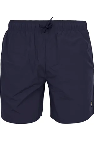 Lyle & Scott Zwembroek Plain Donkerblauw (navy) - Maat S - Heren