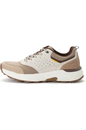 Camel Active Sneakers van nubuckleer en textiel - Maat menswear-47