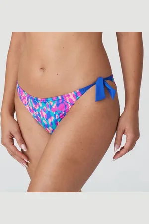 PrimaDonna Karpen Bikini Heupslip met Koordjes 4010653 Electric Blue - maat 36