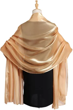 Merkloos Dames sjaal - Dames sjaal - 200*70 cm - Zacht en huidvriendelijk - Glanzende zijden sjaal - - Sjaalsjaal lang satijn - Neksjaal - Modieuze sjaal - Geschikt als cadeau