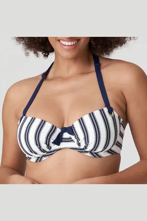 PrimaDonna Leros Bikini Top met Beugel 4010510 Natuur - maat EU 75F / FR 90F