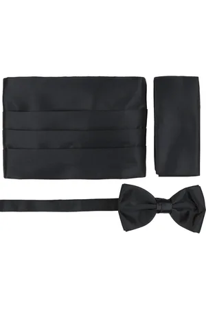 Suitable Cumberband Strik Pochet Set - Onze Size - Verstelbaar - Heren - Geschikt voor gala smoking - Cadeauset 3-delig