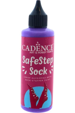 A.P.C. SafeStep Sock-Stop Anti-Slip Verf Purple.