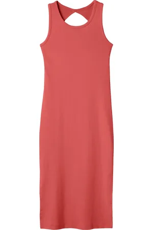 NAME IT Kids meisjes jurk JALGOS Spiced Coral Tight Fit