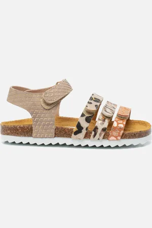 Develab Slimfit sandalen taupe - Maat 28