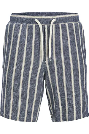 JACK & JONES Heren Short JPSTJAIDEN COBA STRIPE JOG SHORT comfort/relaxed Veelkleurig S Volwassenen