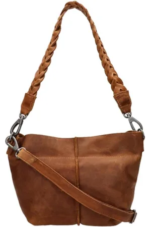 DSTRCT Medium Schoudertas Dames - Leer - Preston Park
