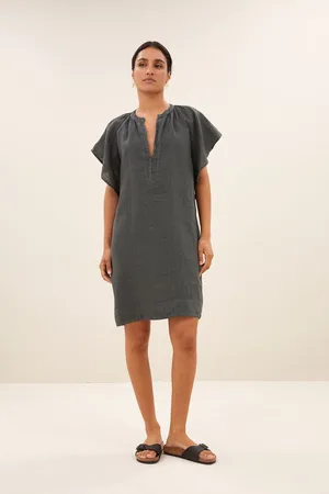 BY-BAR 25117007 Vina Linen Dress