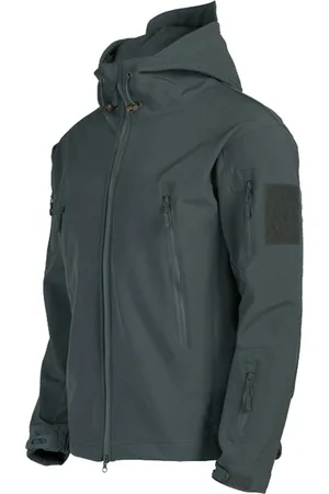 Merkloos Soft Shell Tactical Army Jack - Heren Outdoor Jas - - XL