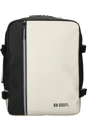 Enrico Benetti Bergen Waterproof Underseater / Cabin Rugzak - 15 inch laptop, 24L - 56004 - Zwart