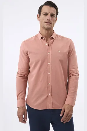 Felix Hardy Linnen Katoen Blend Shirt - Overhemd Heren - S