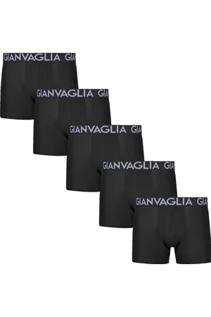 Gianvaglia 023 Heren Boxershorts 5-pak – Effen – maat L