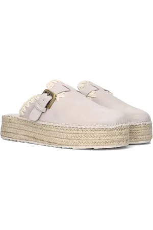 Mou Jute Clog Plain Sue Instappers - Dames - - Maat 39