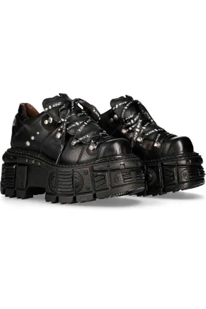New Rock M-TANK120NSHLACE-S1 Plateau Laarzen - 38 Shoes