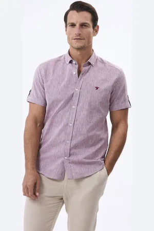 Felix Hardy Linnen Katoen Blend Shirt - Overhemd Heren - S