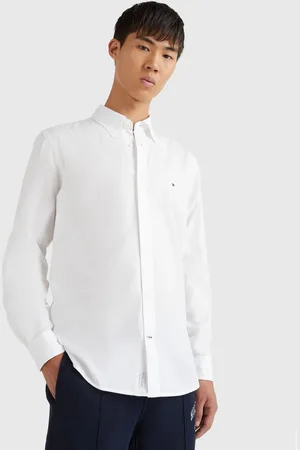Tommy Hilfiger Heren Overhemden Core Flex Poplin - - Maat M