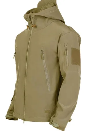 Merkloos Soft Shell Tactical Army Jack - Heren Outdoor Jas - - XL