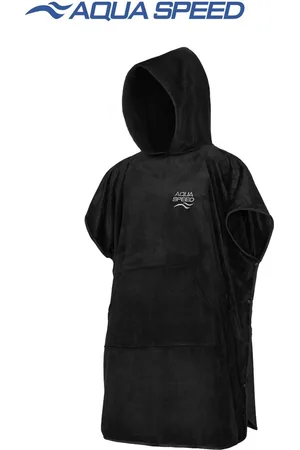 Aquaspeed Mirovezel Poncho Handdoek Volwassenen - voor Zwemmen, Surfen en Meer, Ideaal na Watersporten - L