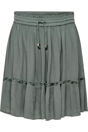 ONLY ONLIBIZA LIFE SHORT SKIRT WVN NOOS Dames Rok - Maat XL