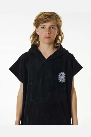 Rip Curl 2025 Junior Logo Capuchonhanddoek Verschoonbadjas / Poncho 00