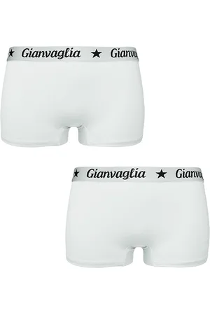 Gianvaglia Dames Onderbroek Katoen - Boxershort 2-pack - Korte Pijp - Maat XL