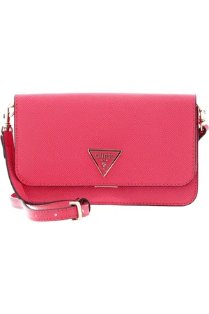 Guess Schoudertas Noelle Xbody Flap Organizer Paars